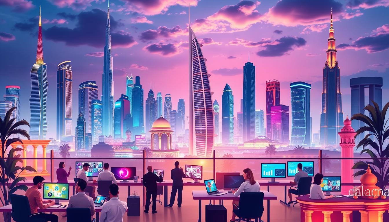 Dubai web design market